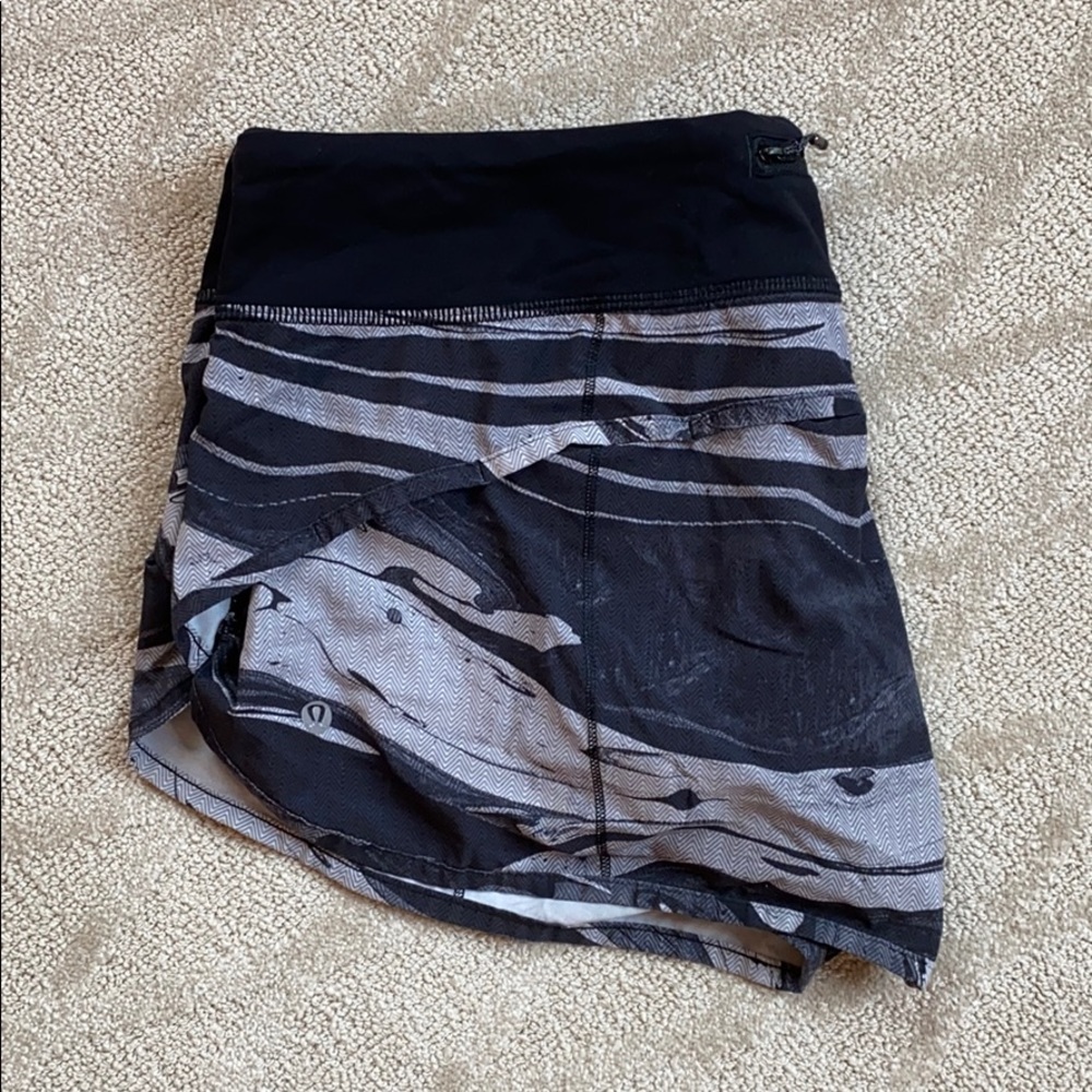 Lululemon speed shorts